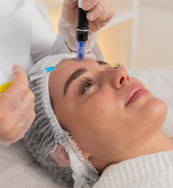 Microneedling treatment at WFY Plastic Surgery